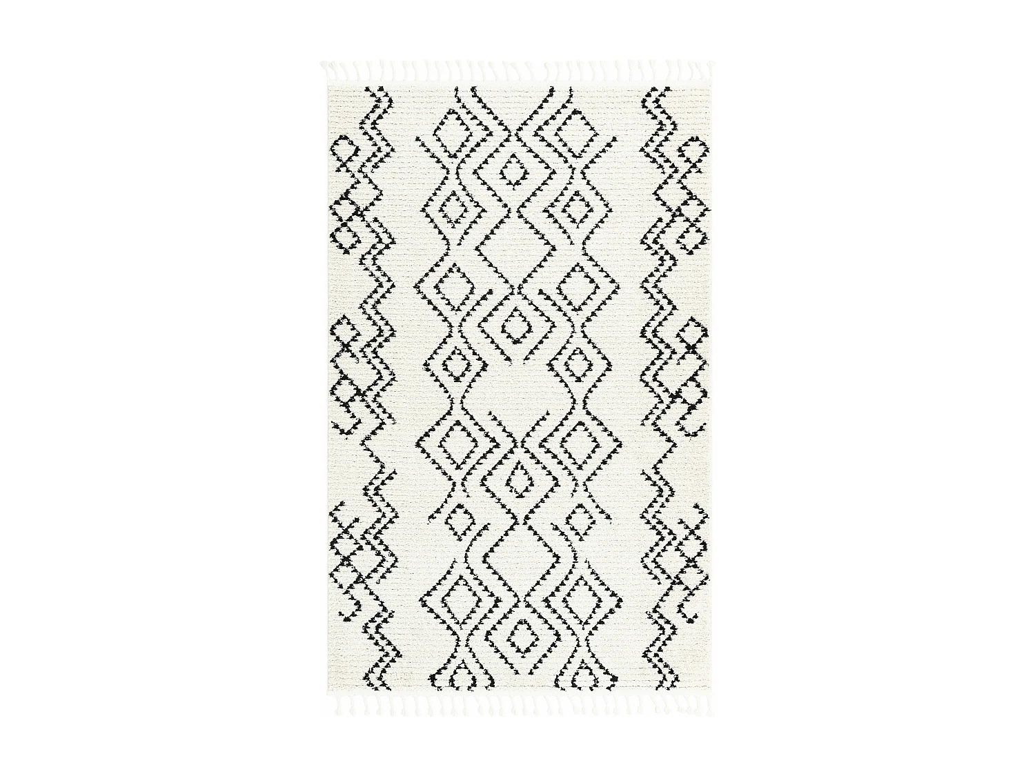 Hochflorteppich 160x245 Beige Frauenfeld Classic