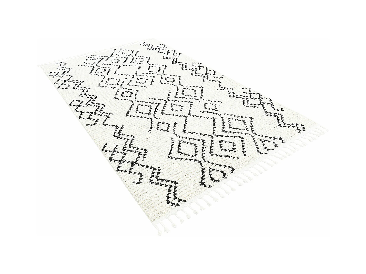 Tapis shaggy 160x245 beige Frauenfeld Classic