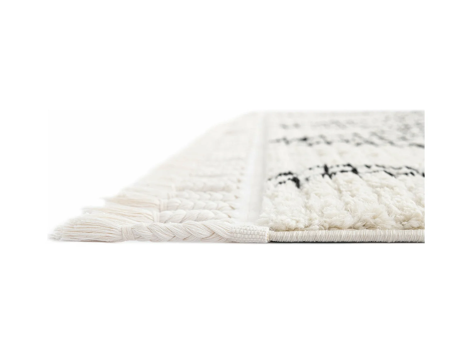 Tapis shaggy 160x245 beige Frauenfeld Classic