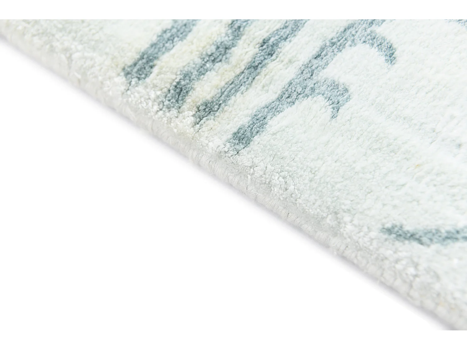 Tapis de laine 122x180 Bleu Darya