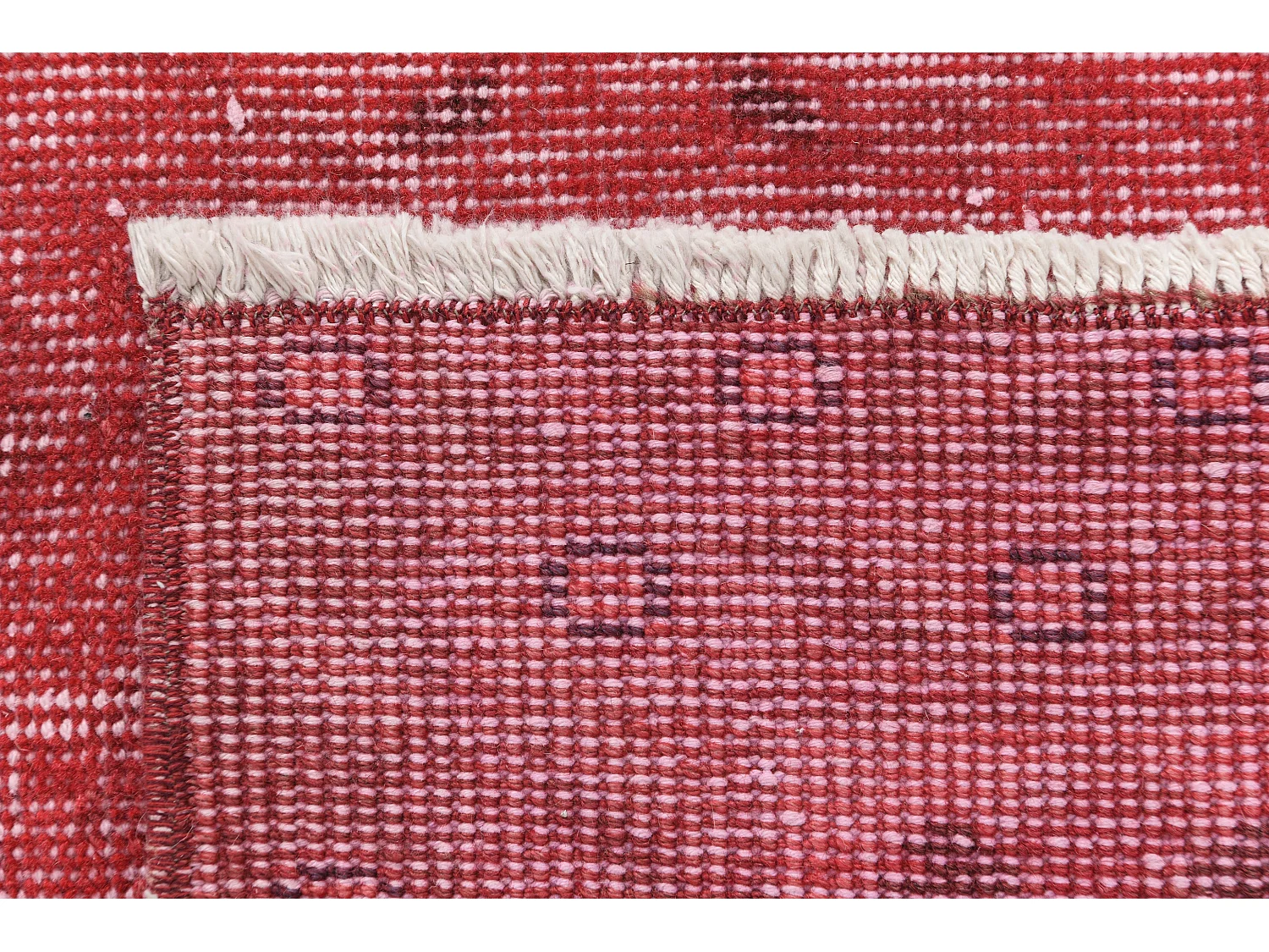 Wollteppich 206x323 Rot Ultra Vintage