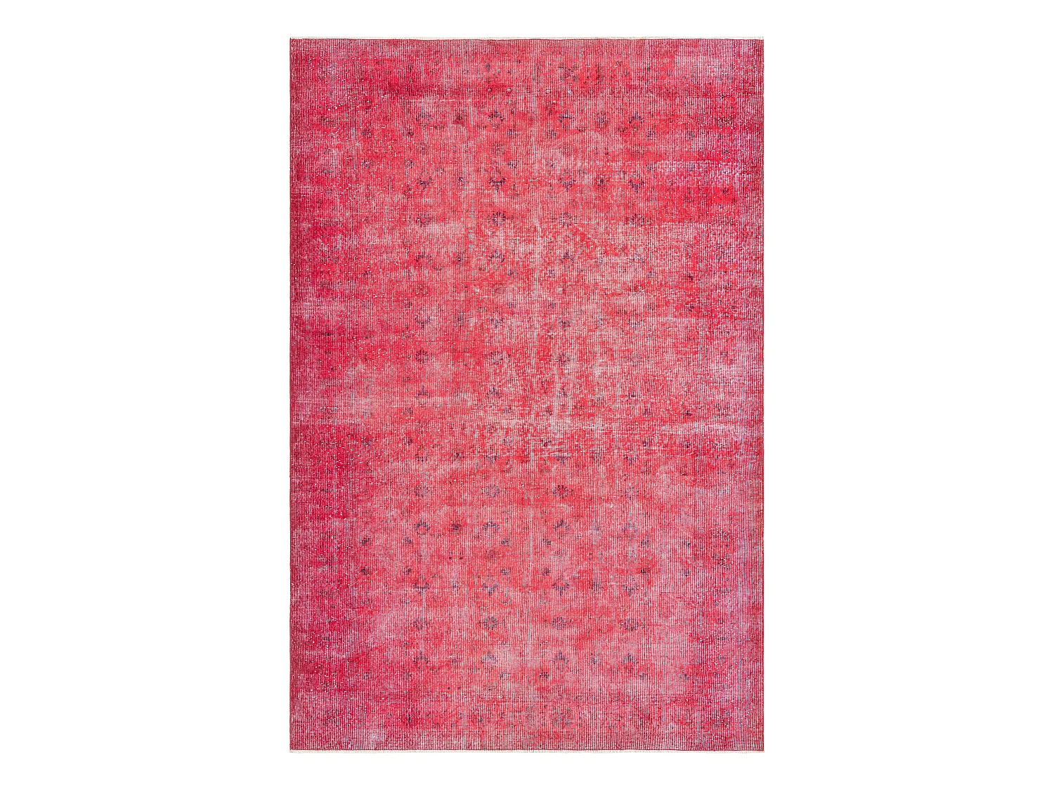 Tapis de laine 206x323 rouge Ultra Vintage