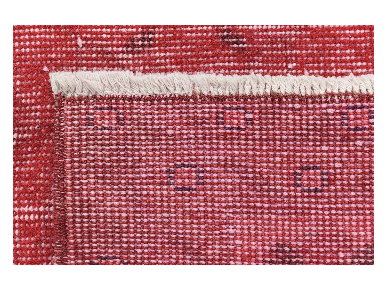 Tappeto in lana 206x323 rosso Ultra Vintage