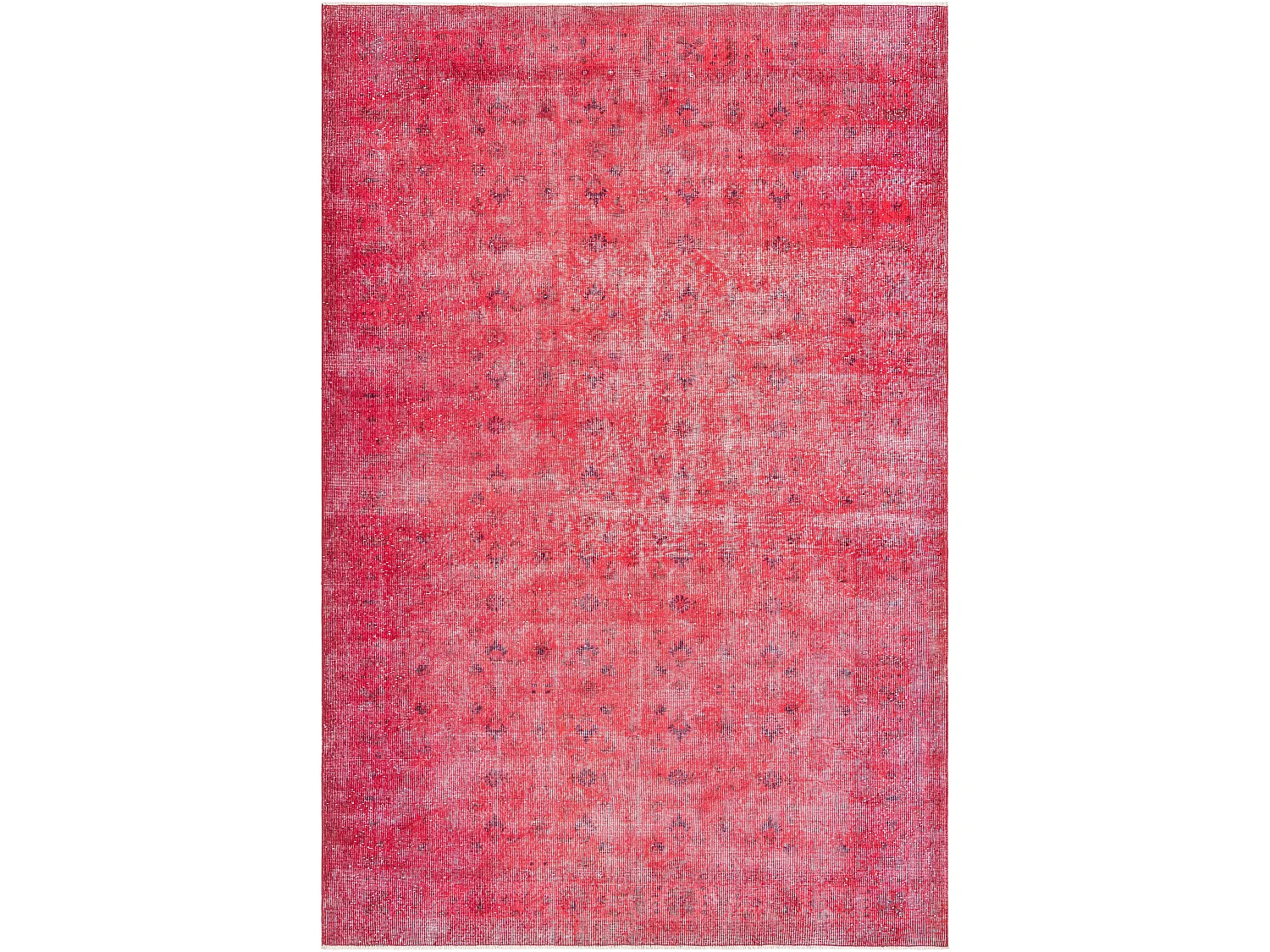 Tapis de laine 206x323 rouge Ultra Vintage