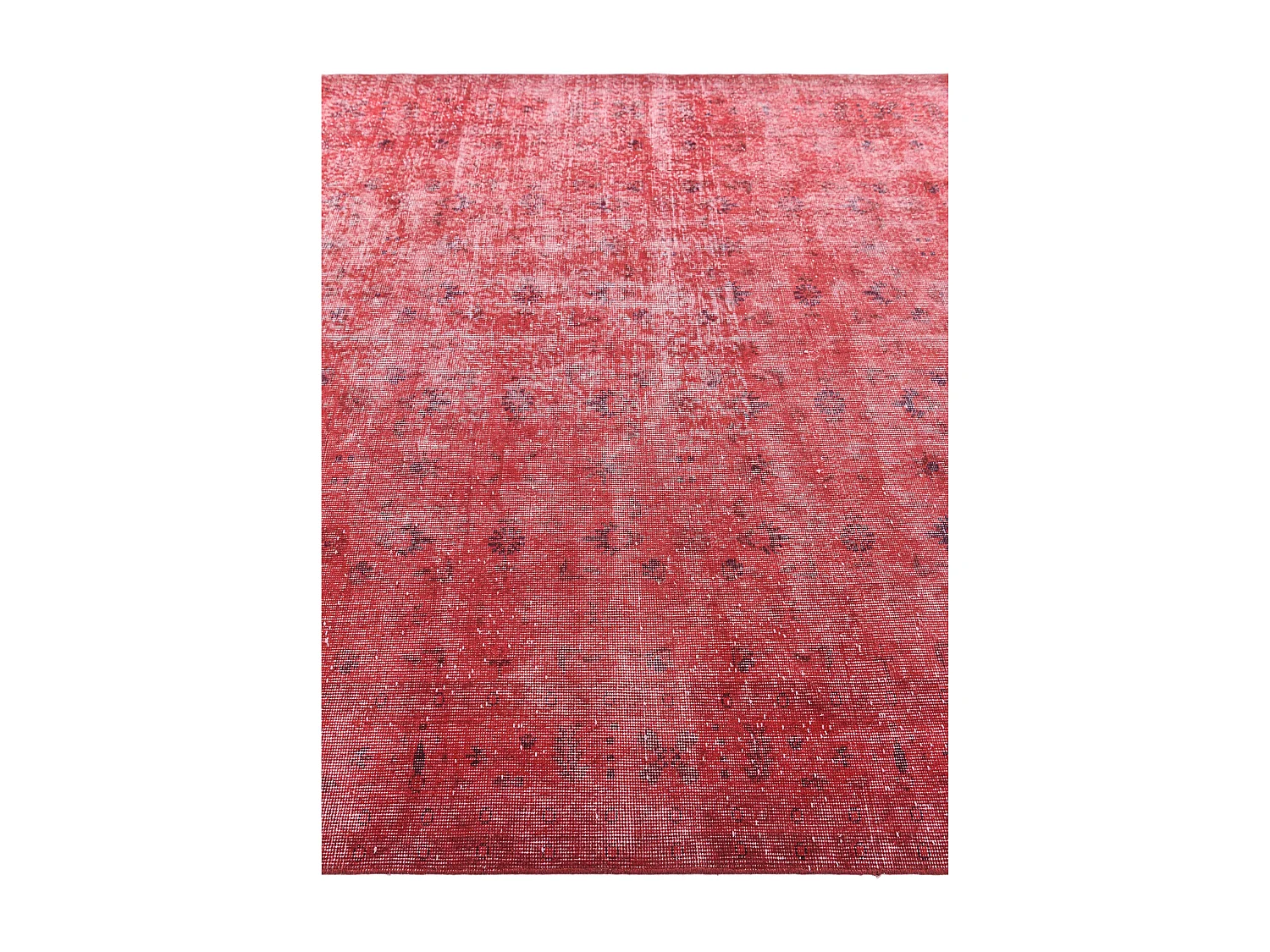 Tapis de laine 206x323 rouge Ultra Vintage