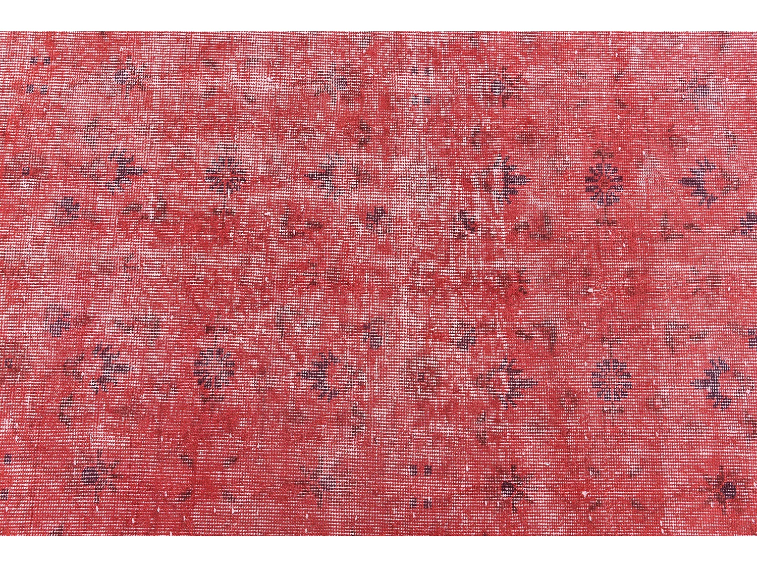 Tapis de laine 206x323 rouge Ultra Vintage