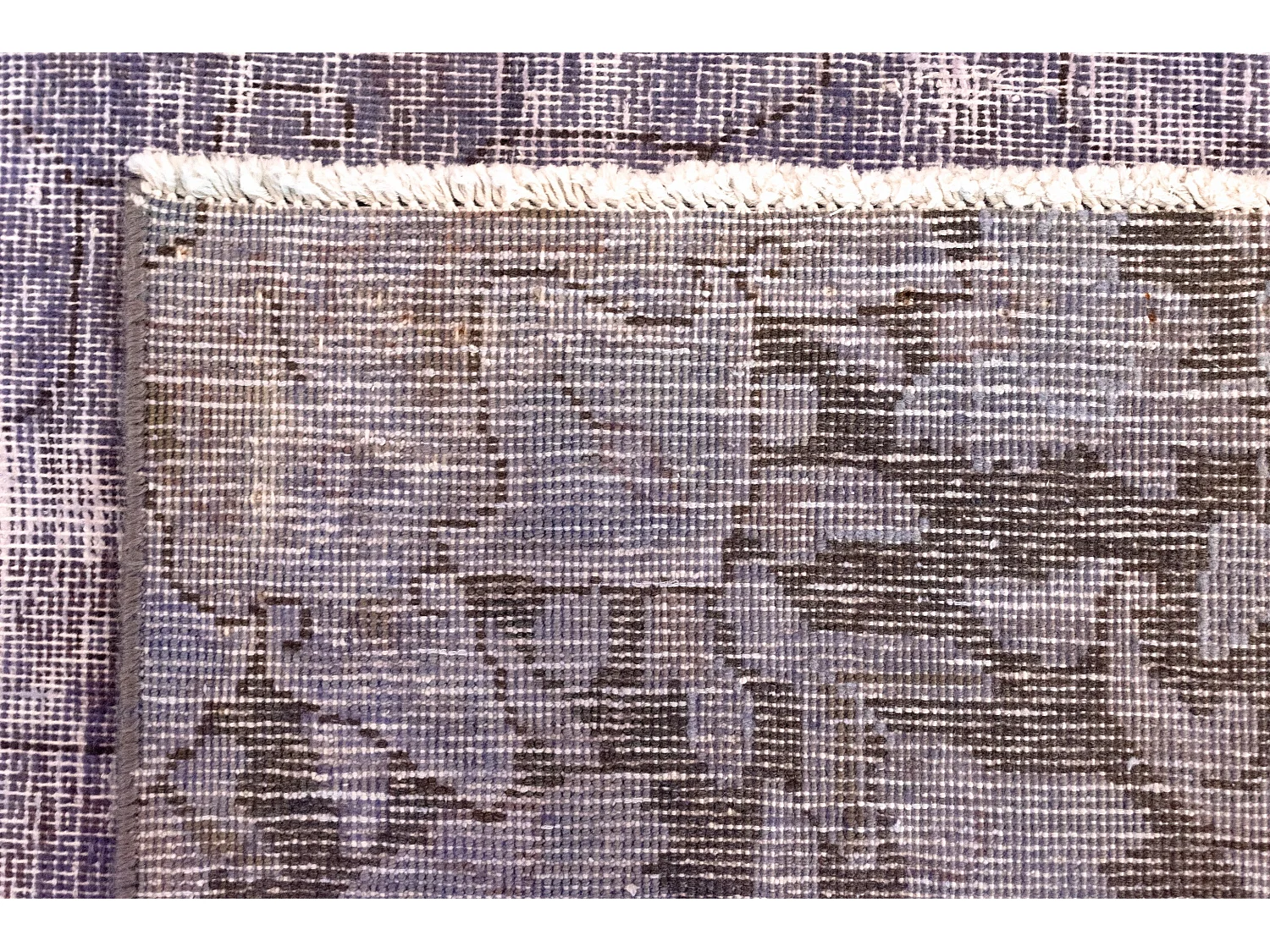 Tapis de laine 142x211 Violet Vintage Royal