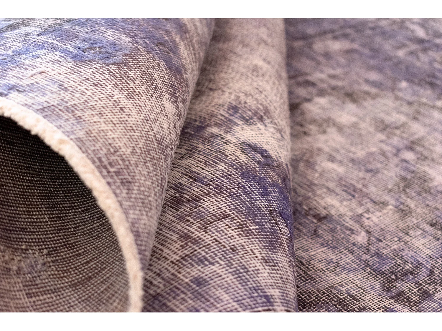 Tapis de laine 142x211 Violet Vintage Royal