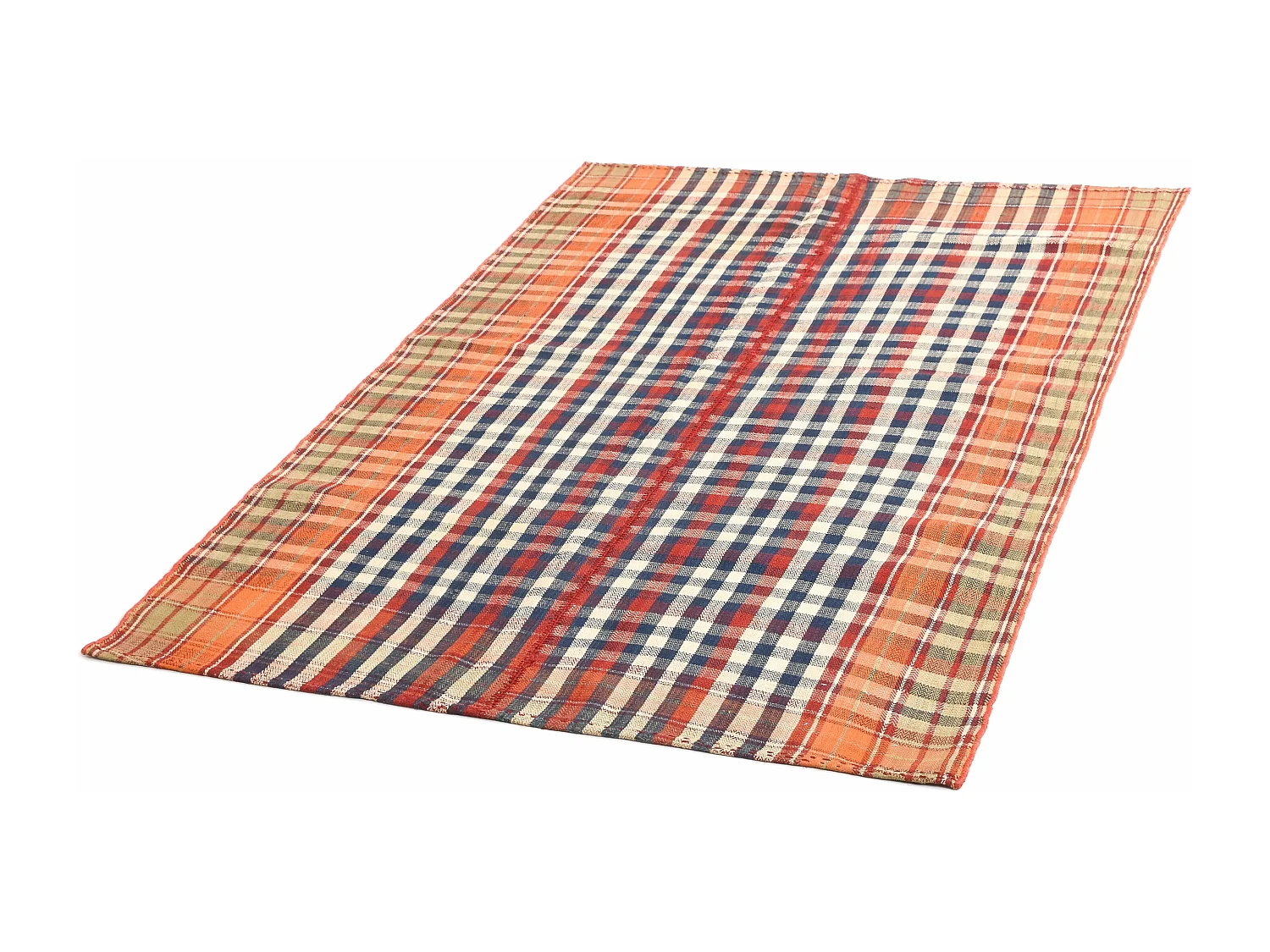 Tapis de laine 131x201 multicolore Jajim