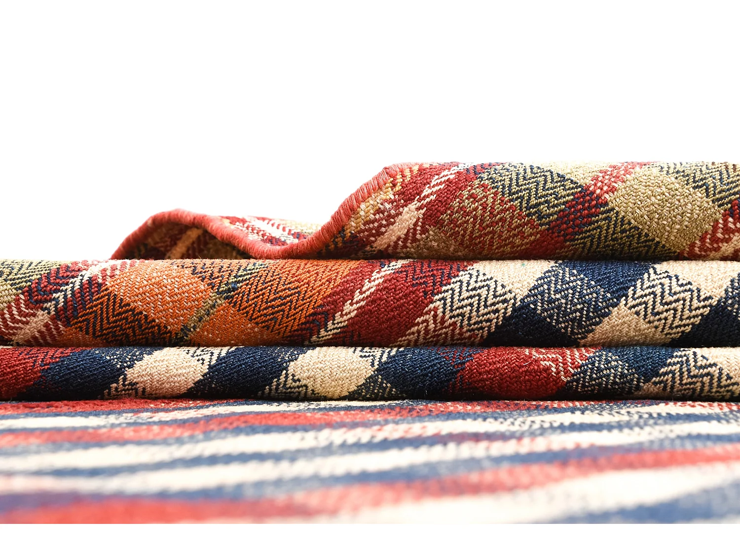 Tapis de laine 131x201 multicolore Jajim