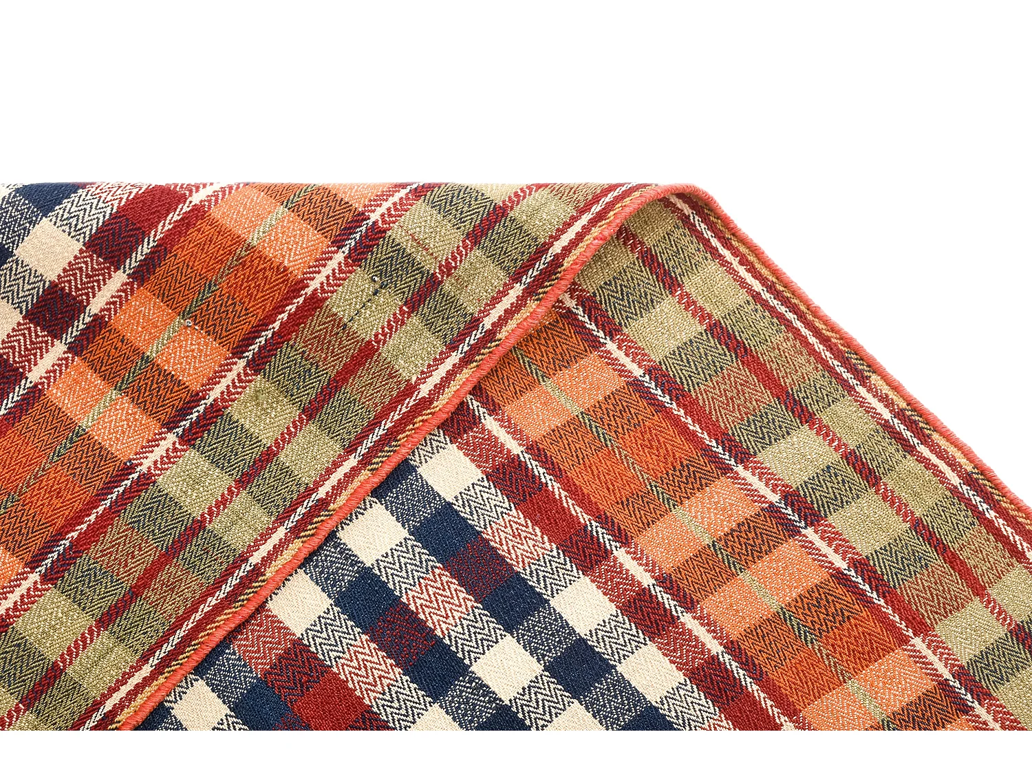 Tapis de laine 131x201 multicolore Jajim