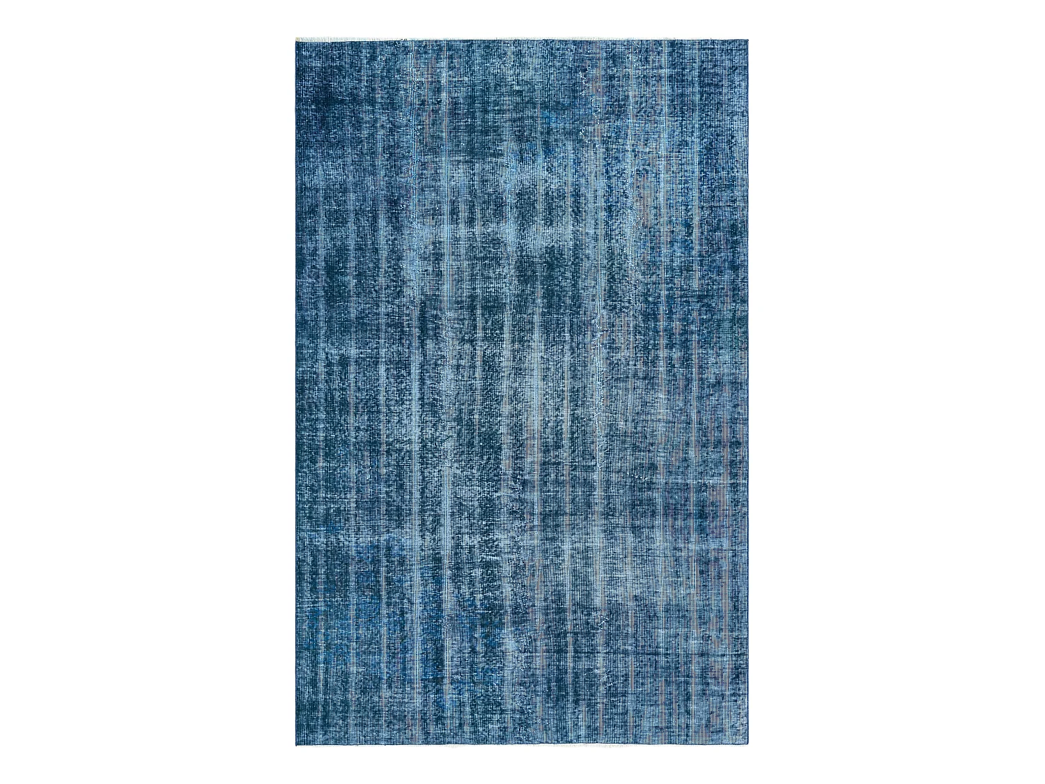 Tappeto in lana 175x206 Blu Ultra Vintage