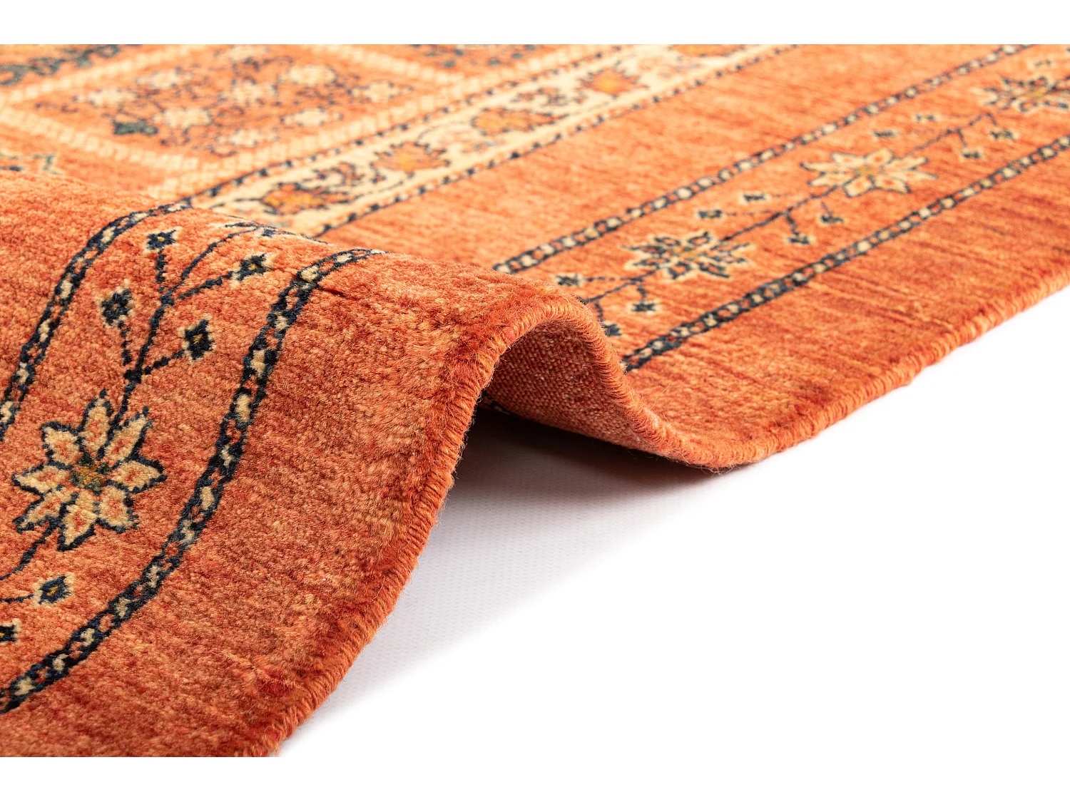 Tapis de laine 109x161 rouge Kashkuli