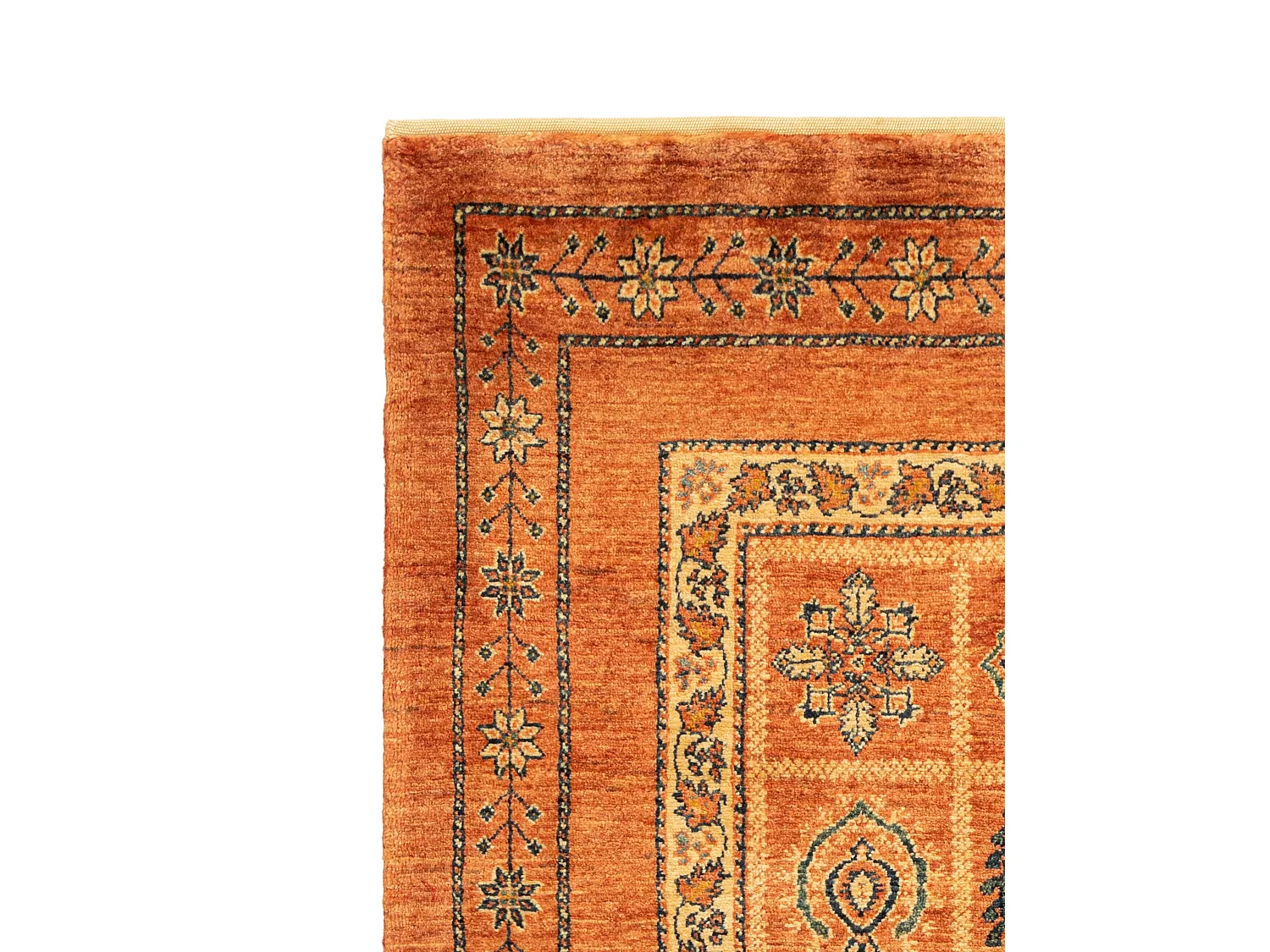 Tapis de laine 109x161 rouge Kashkuli