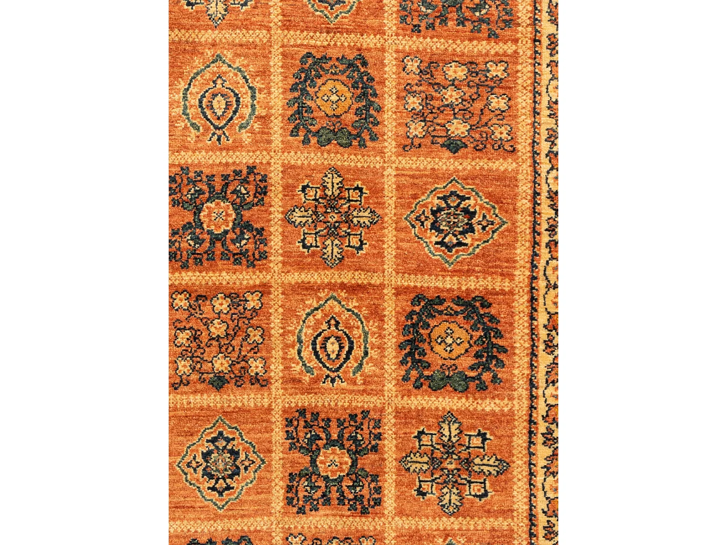 Tapis de laine 109x161 rouge Kashkuli