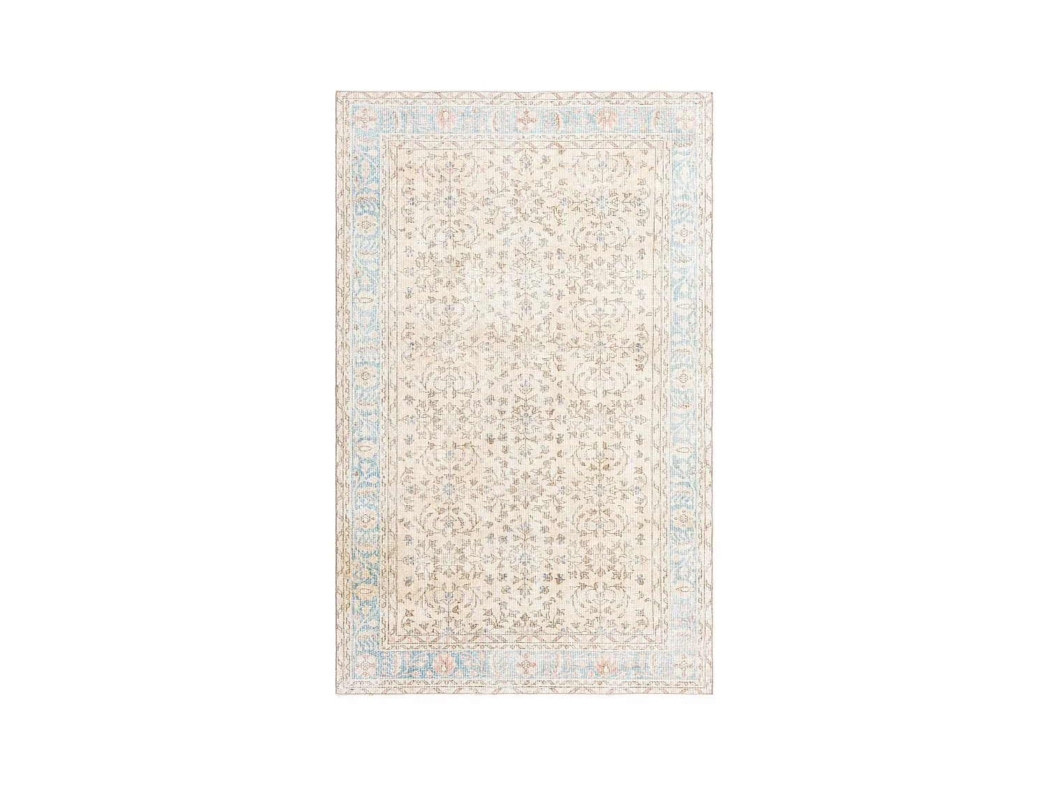Tapis de laine 168x272 beige Ultra Vintage