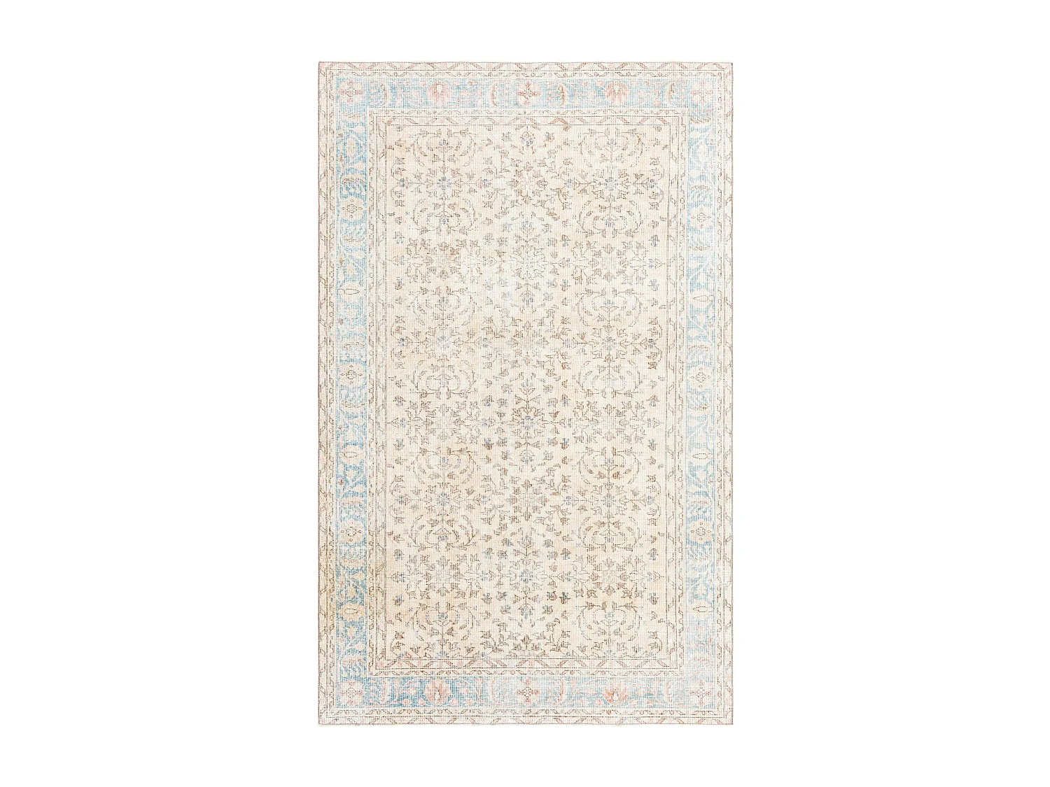 Tapis de laine 168x272 beige Ultra Vintage