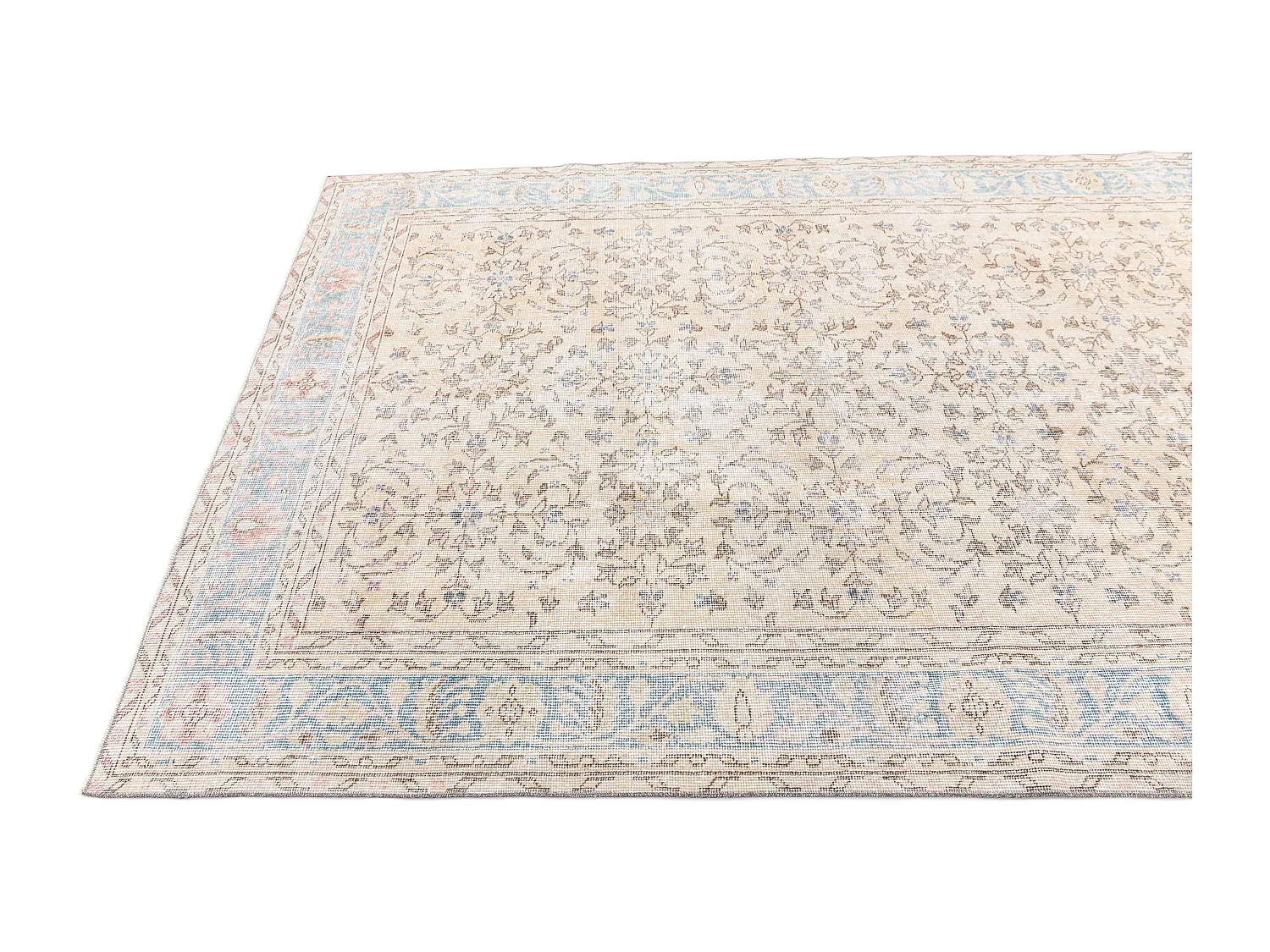 Tapis de laine 168x272 beige Ultra Vintage