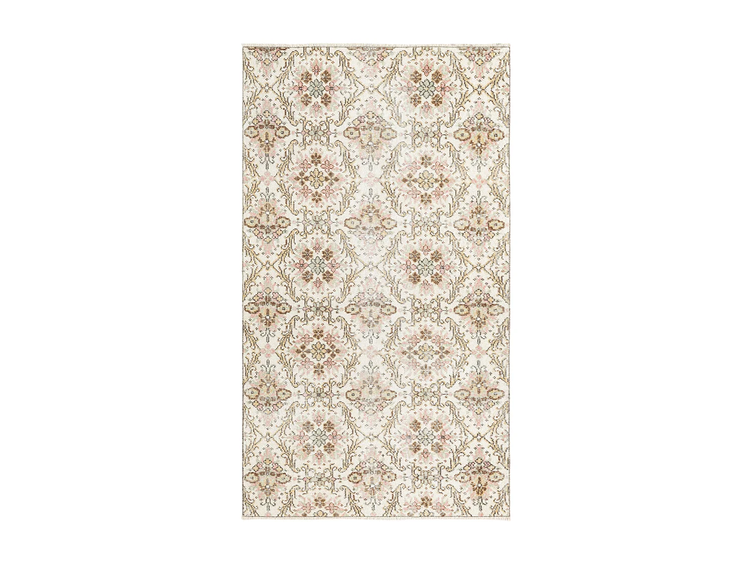 Tapis de laine 122x216 beige Ultra Vintage