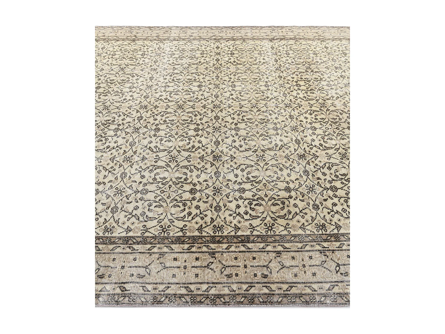 Tappeto in lana 236x318 marrone Ultra Vintage