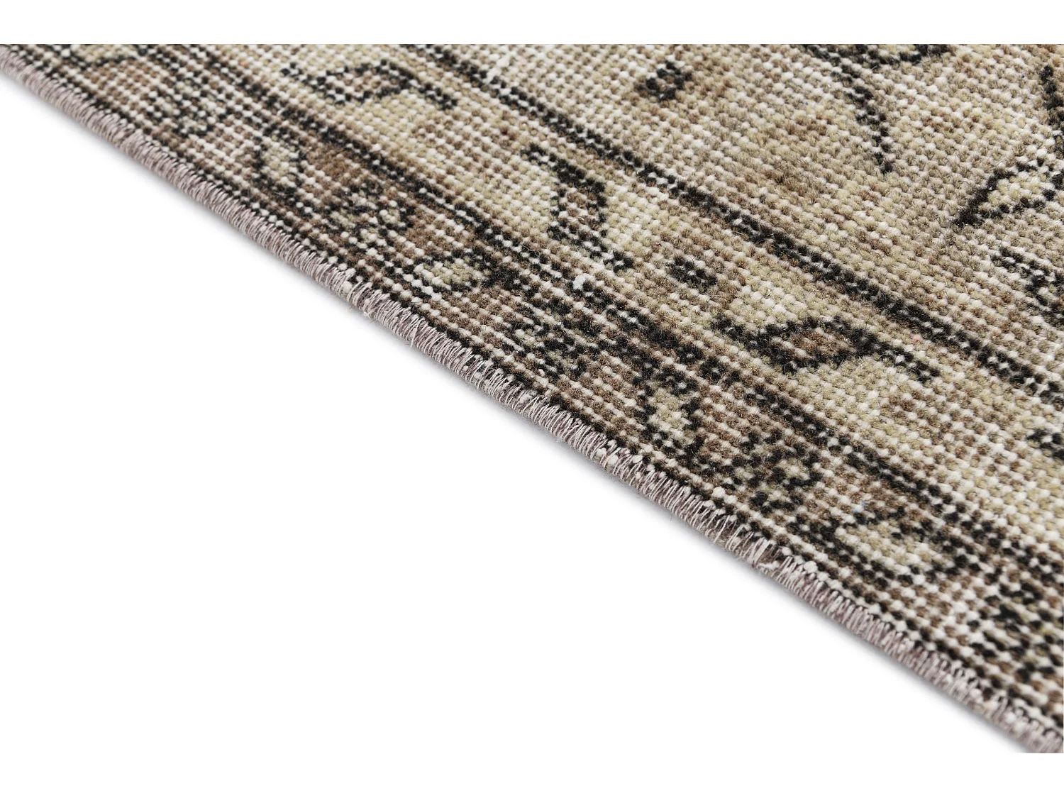 Tappeto in lana 236x318 marrone Ultra Vintage