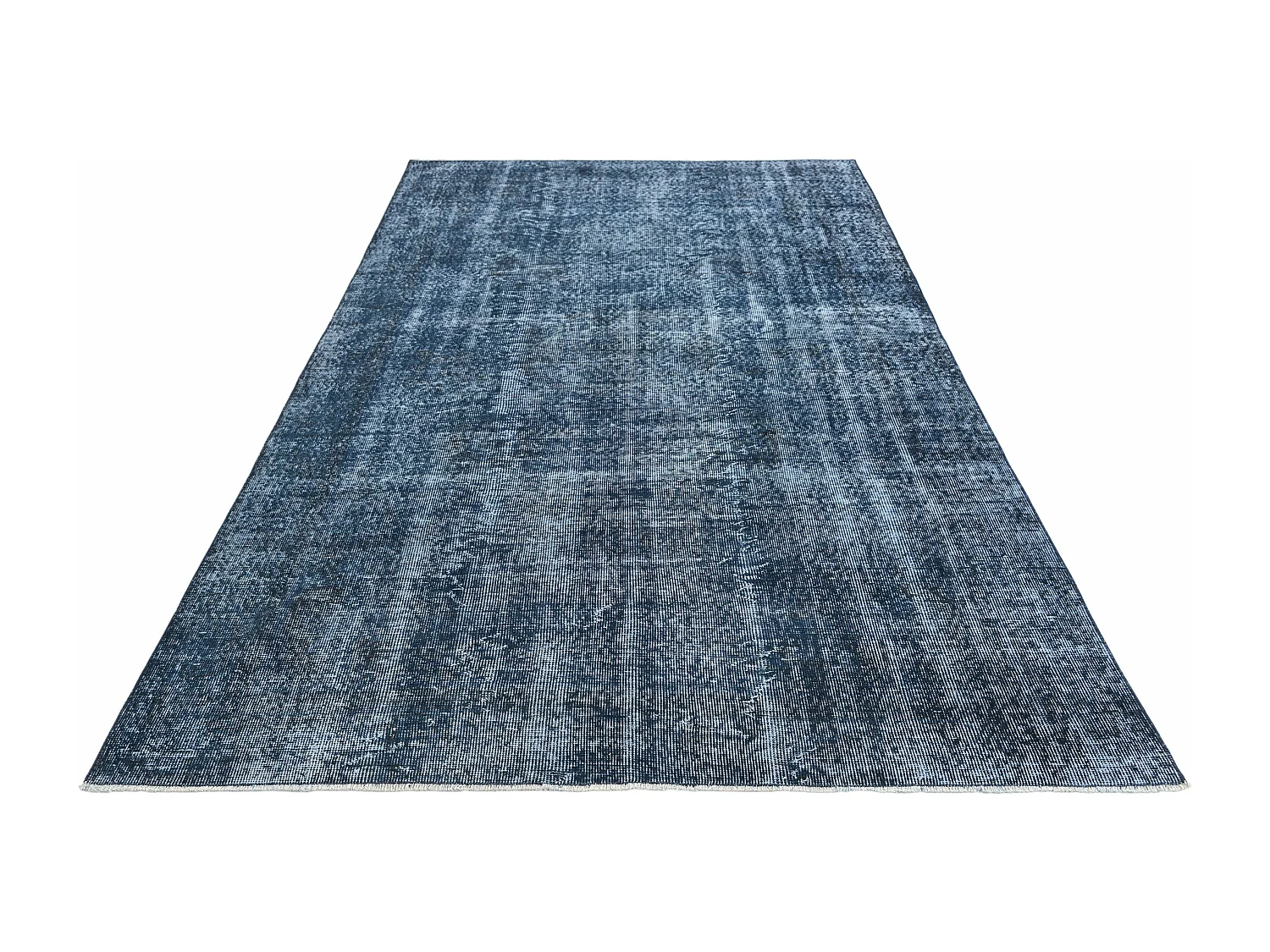 Tapis de laine 165x292 Bleu Ultra Vintage