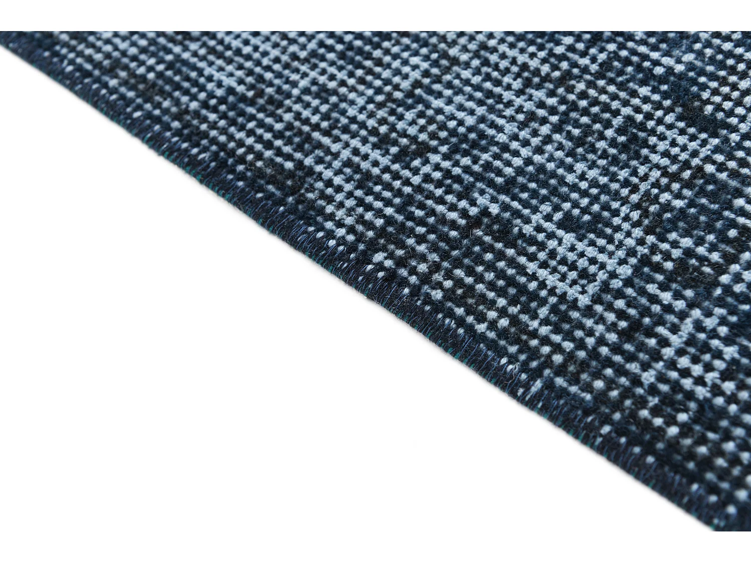 Tapis de laine 165x292 Bleu Ultra Vintage