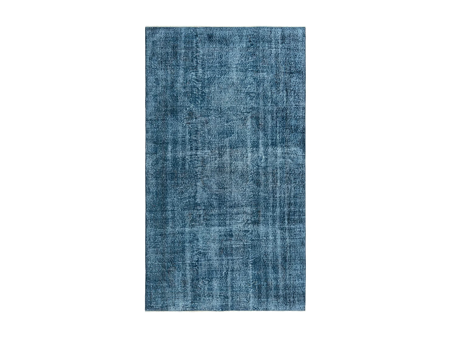 Tapis de laine 165x292 Bleu Ultra Vintage