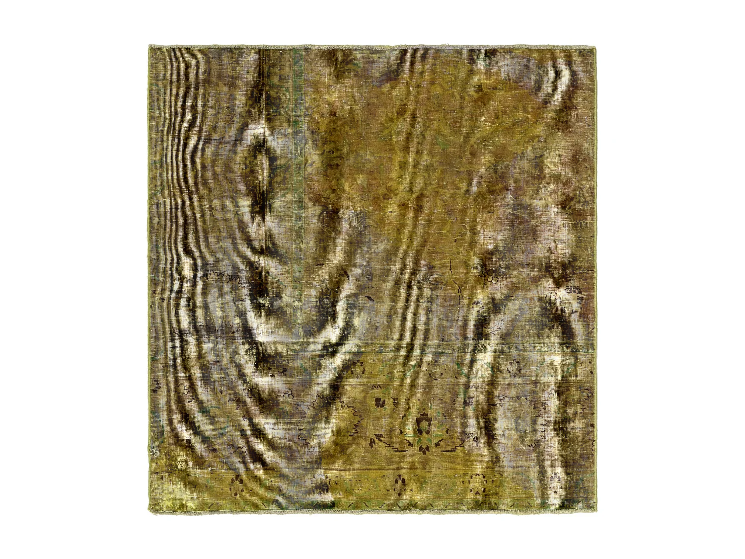 Wollteppich 110x115 Grün Vintage Royal