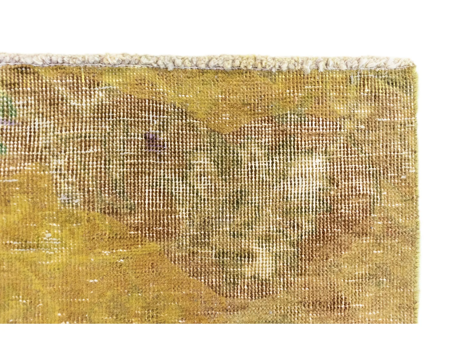 Wollteppich 110x115 Grün Vintage Royal