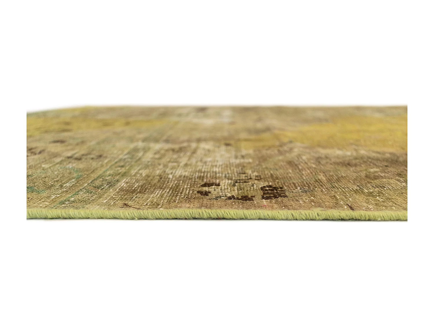 Tapis de laine 110x115 vert Vintage Royal