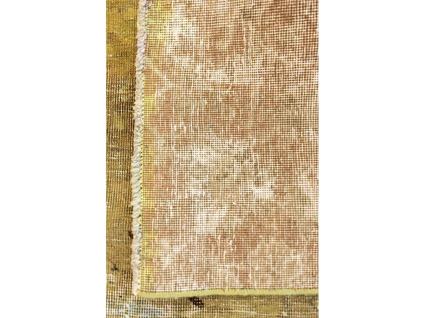 Tapis de laine 110x115 vert Vintage Royal