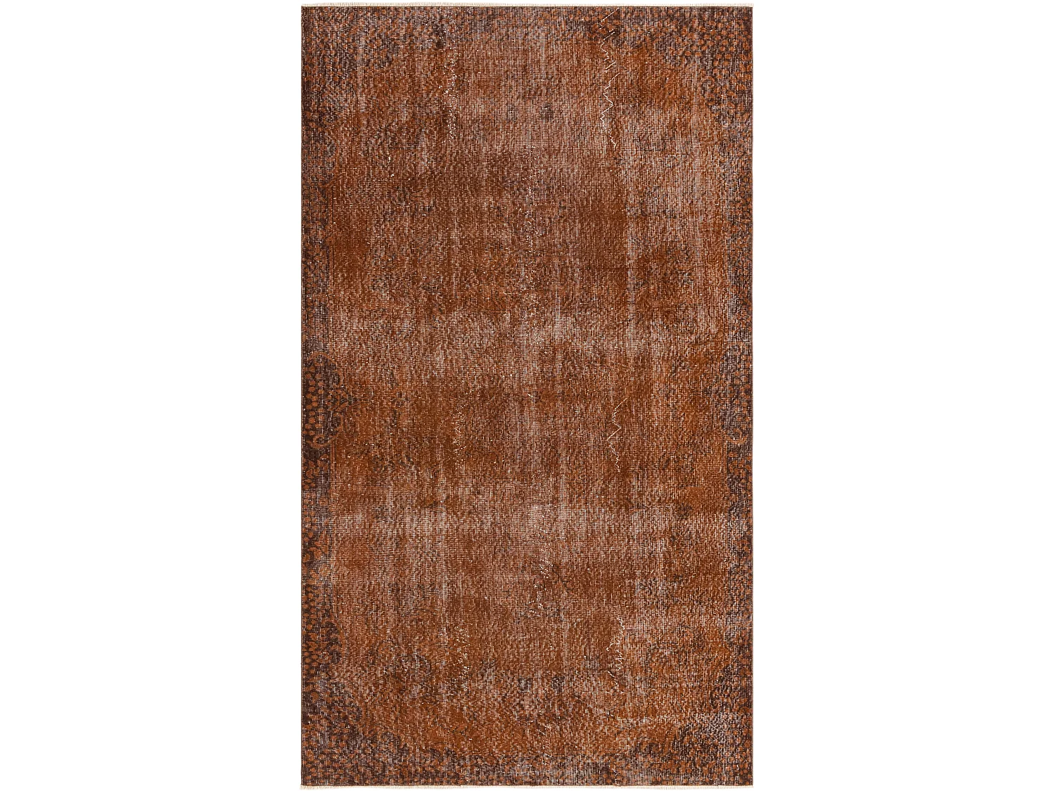 Tapis de laine 165x290 brun Ultra Vintage