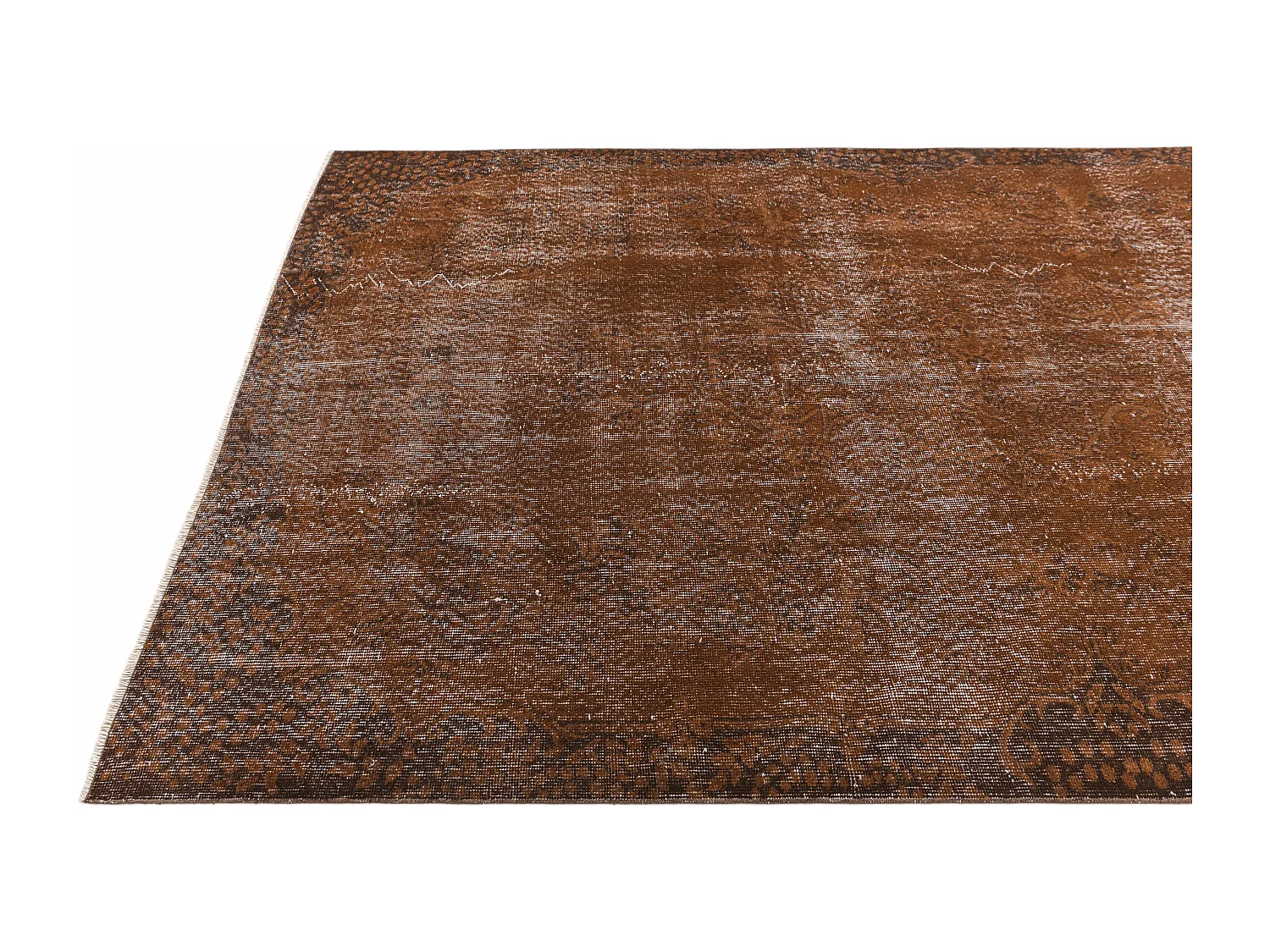 Tapis de laine 165x290 brun Ultra Vintage