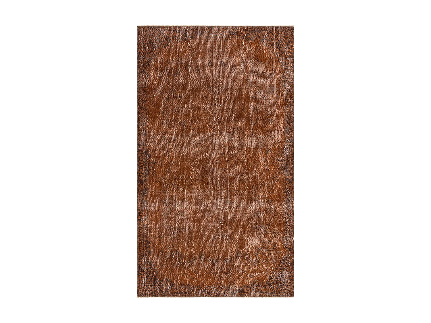 Tapis de laine 165x290 brun Ultra Vintage