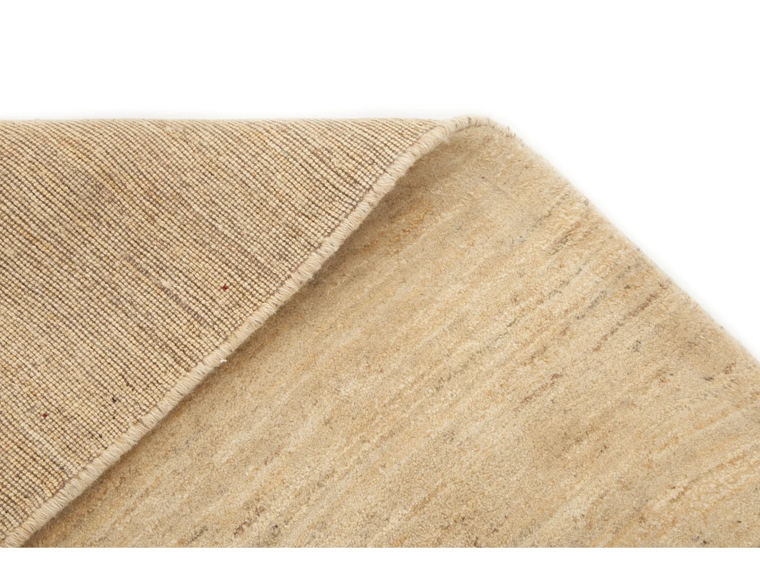Tapis de laine 149x199 beige Gabbeh