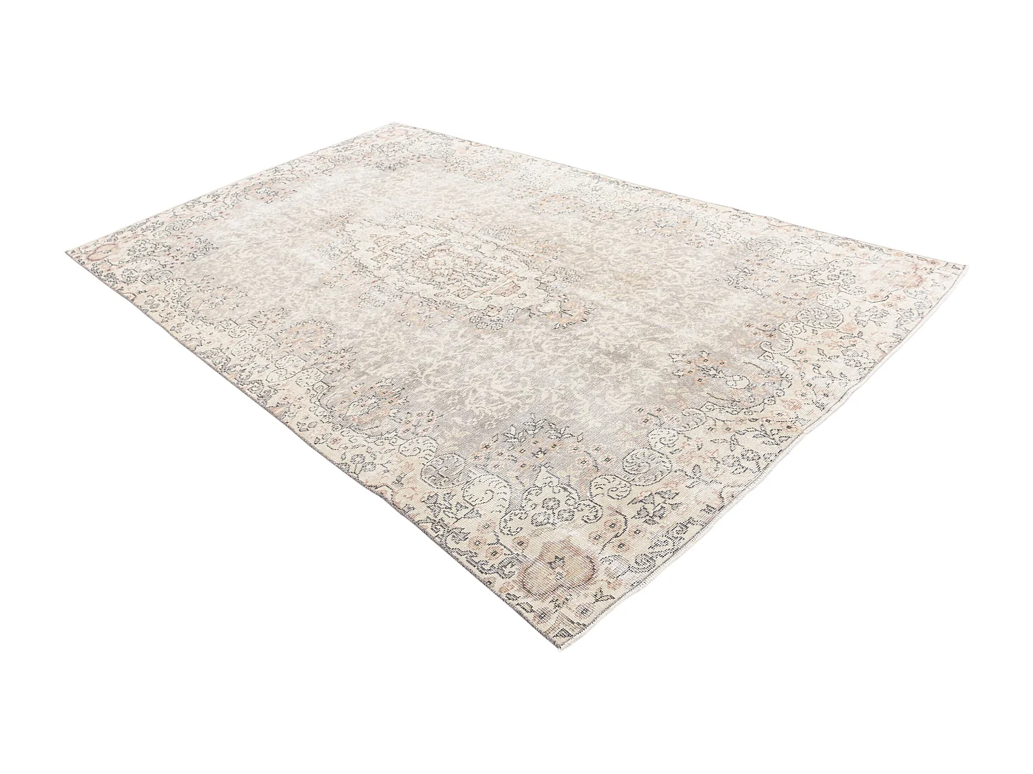 Tapis de laine 173x287 beige Ultra Vintage