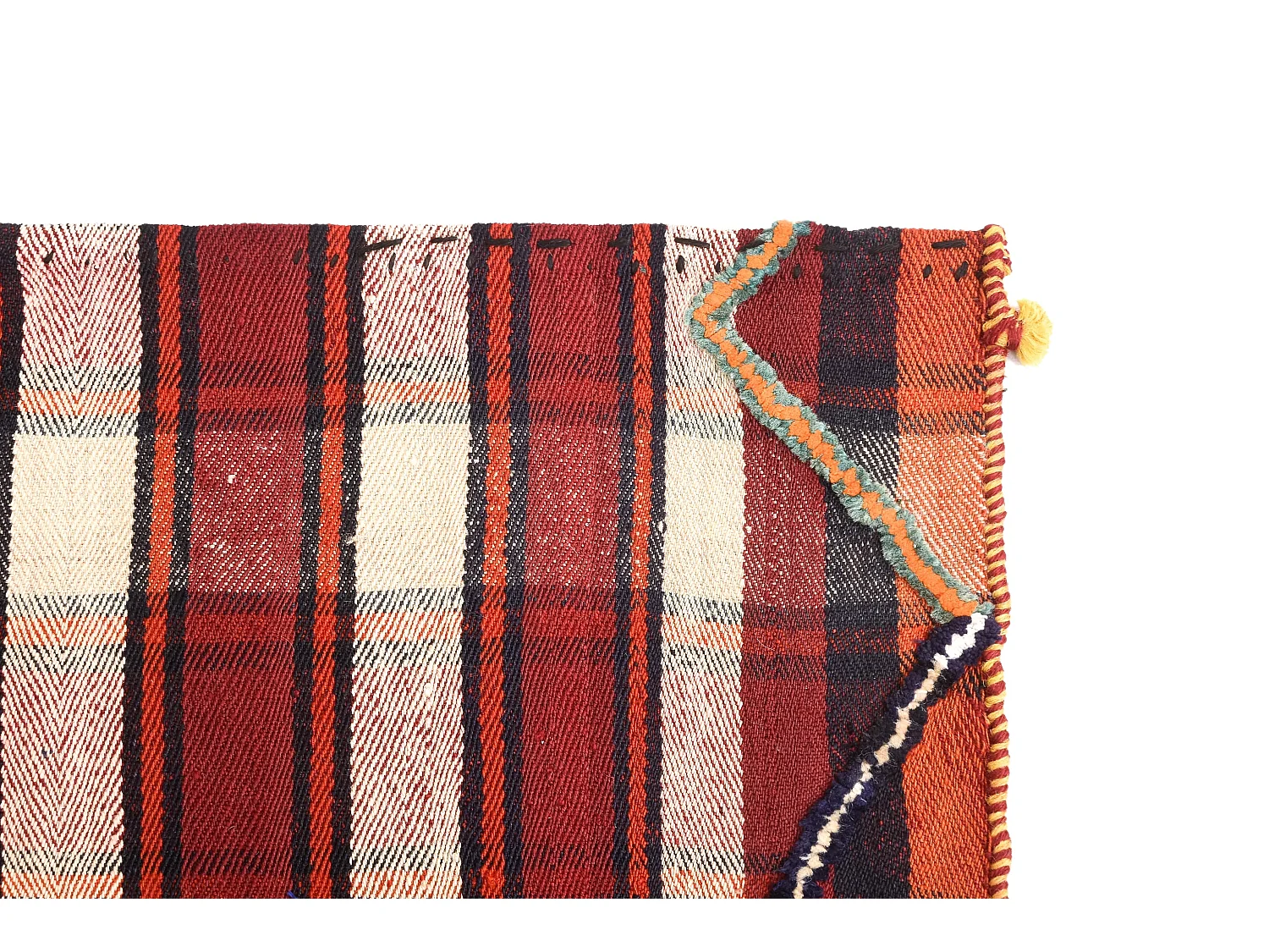 Wollteppich 144x201 Rot Jajim