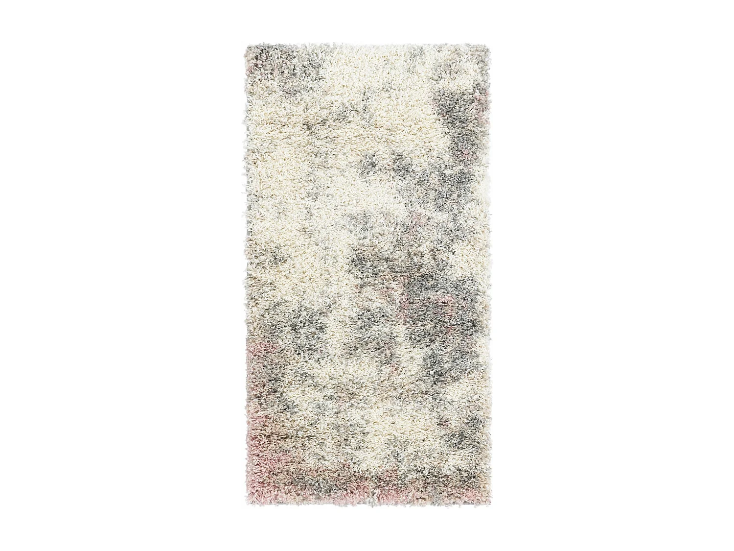 Tappeto shaggy  62x185 beige - rosa Lachen Haze