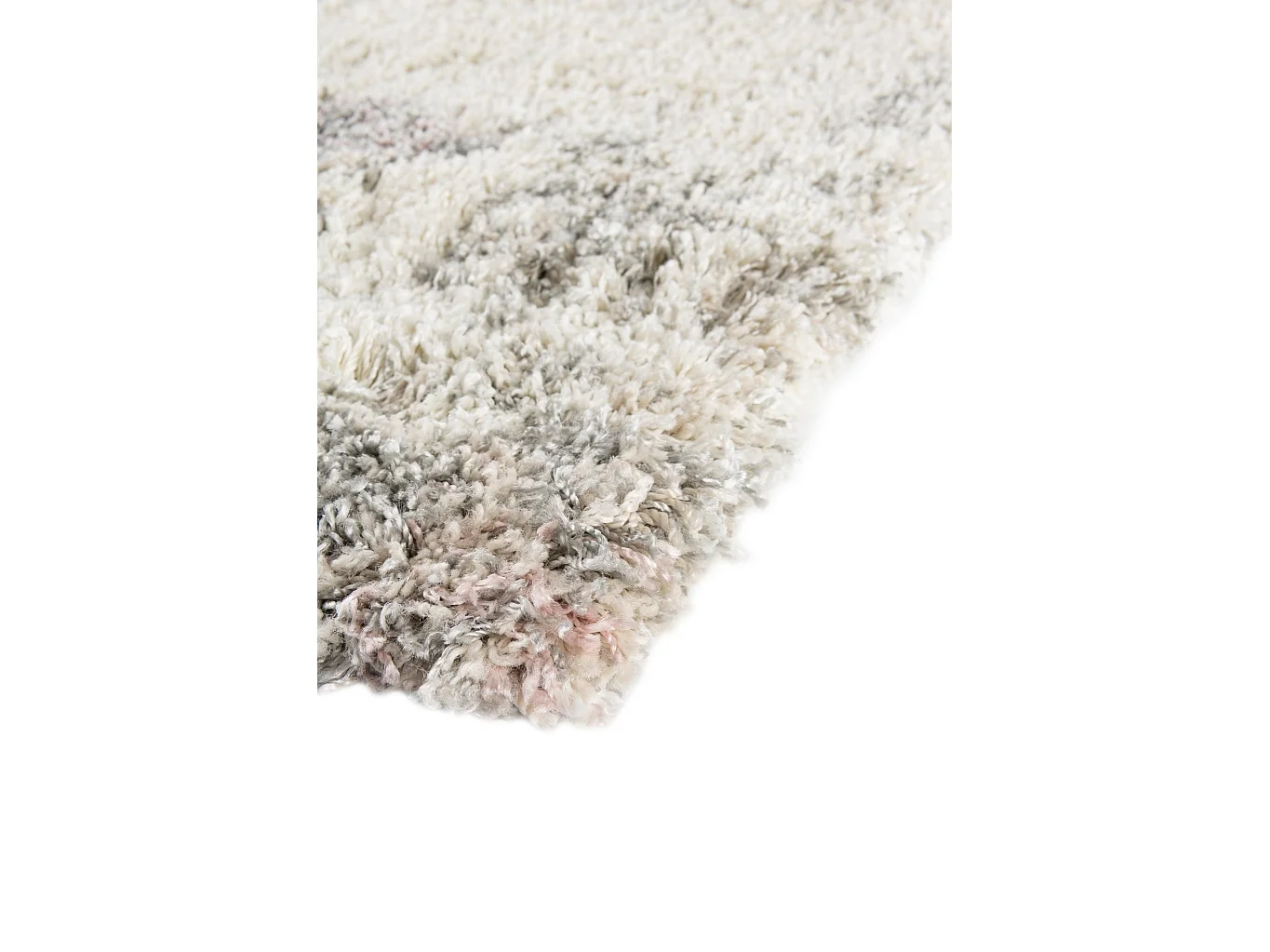 Tapis shaggy 62x185 beige - rose Lachen Haze