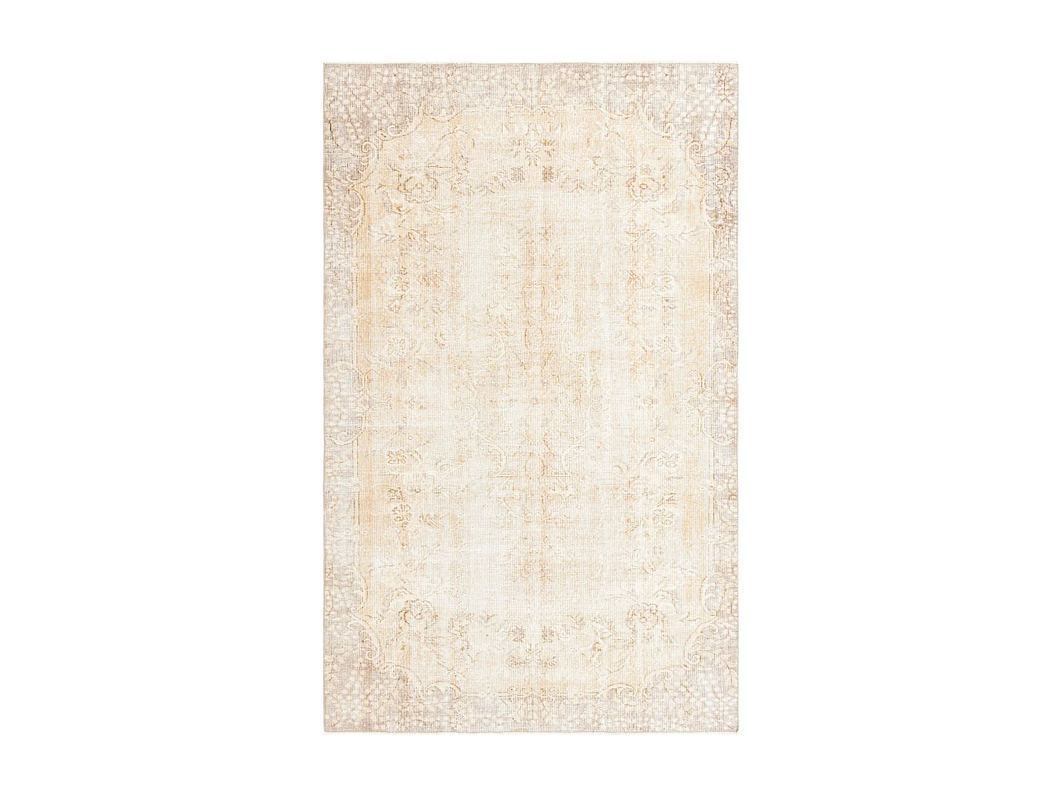 Tapis de laine 165x264 brun Ultra Vintage