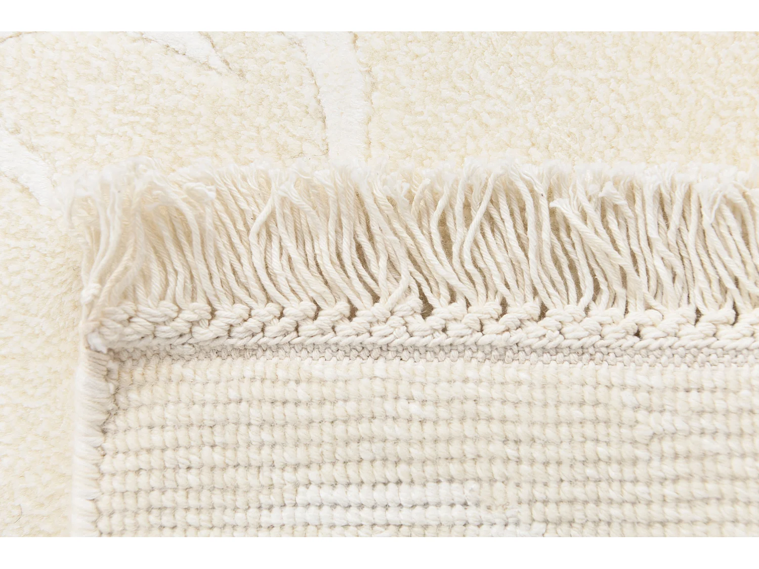 Tappeto per corridoio in lana 79x295 beige Darya