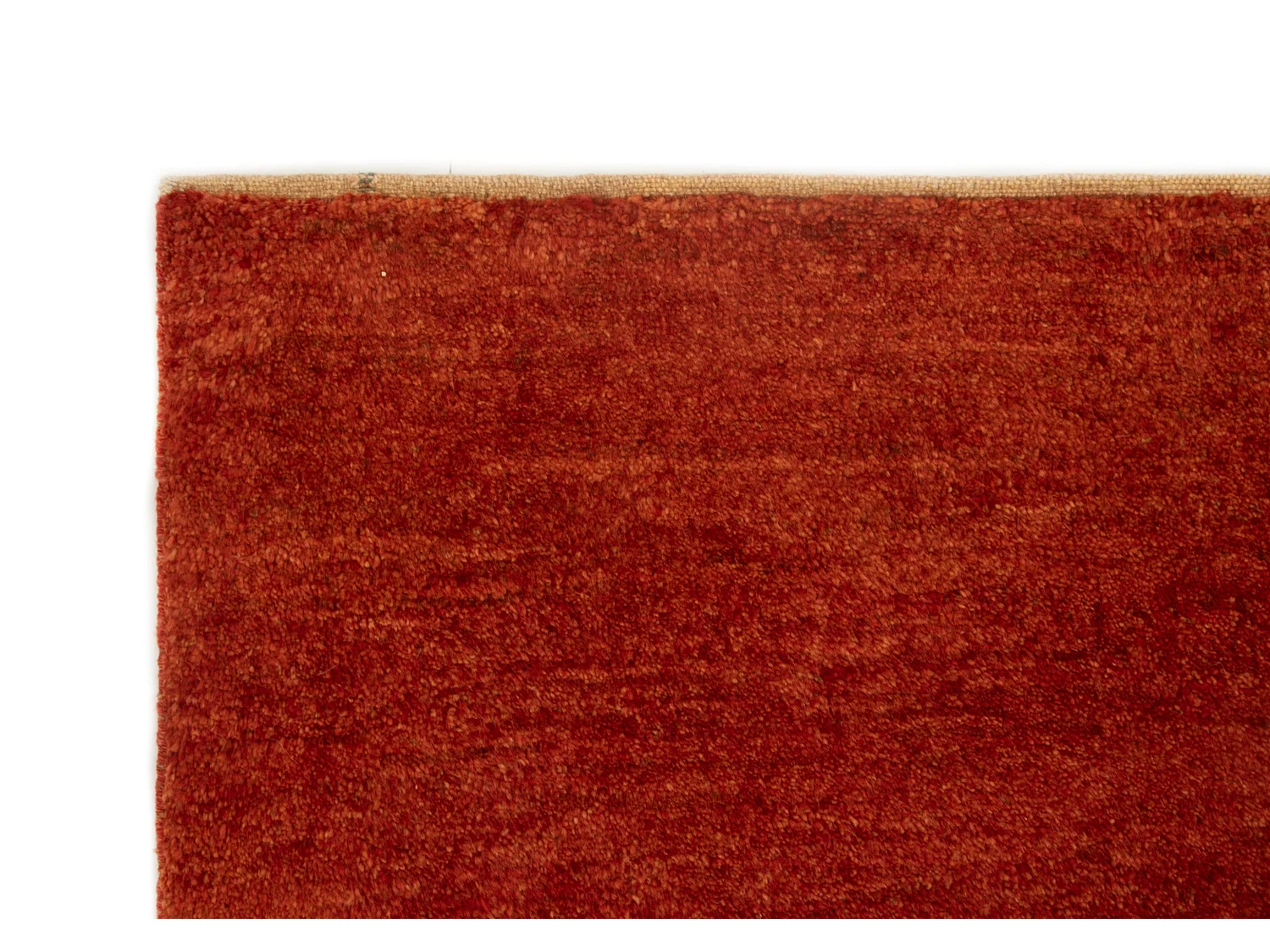 Tappeto in lana 121x150 rosso Gabbeh