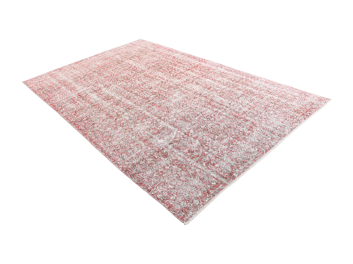 Tapis de laine 165x264 rouge Ultra Vintage