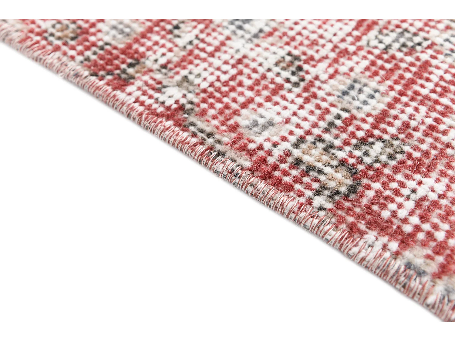 Tapis de laine 165x264 rouge Ultra Vintage