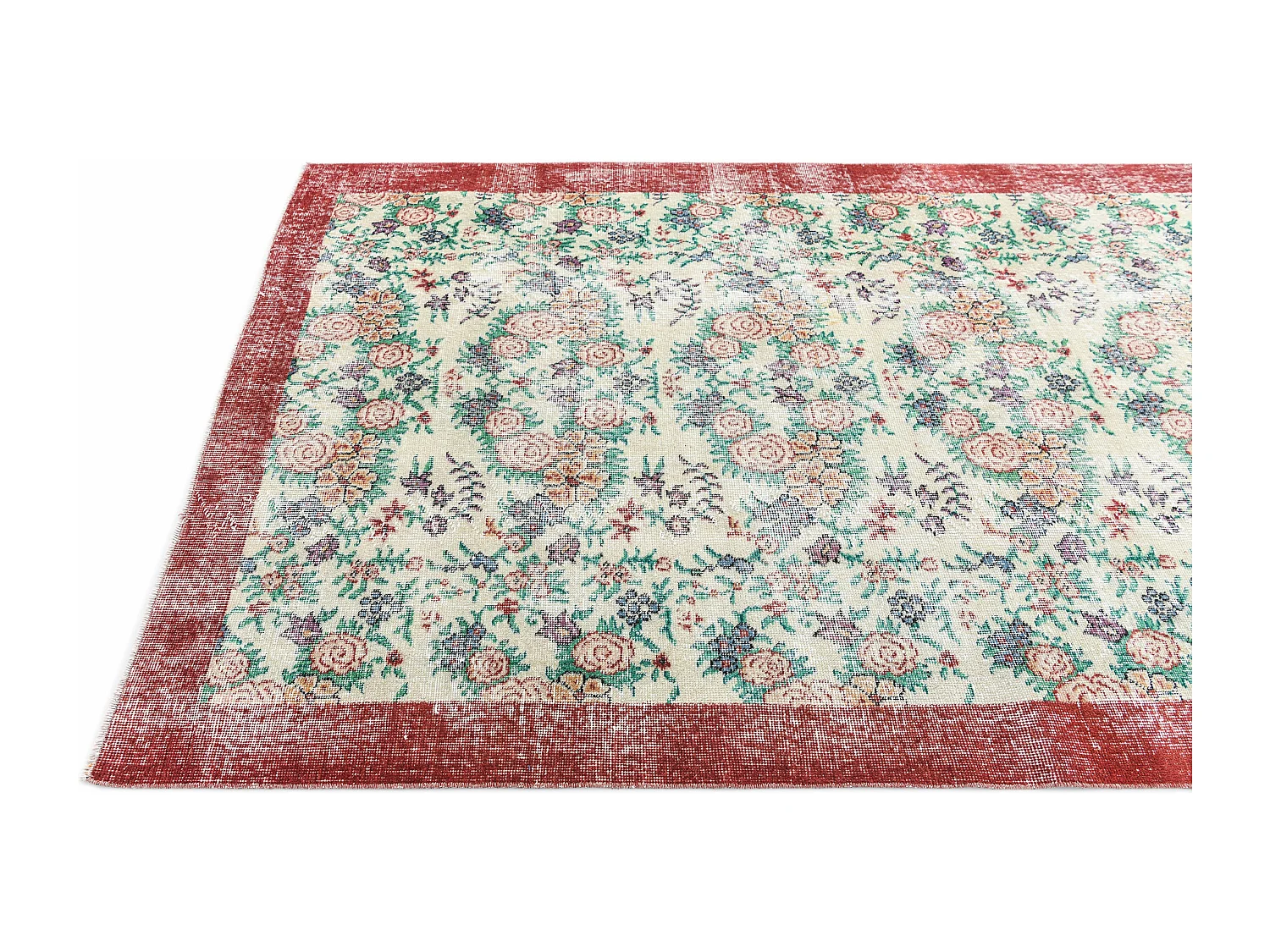Tapis de laine 155x259 beige Ultra Vintage
