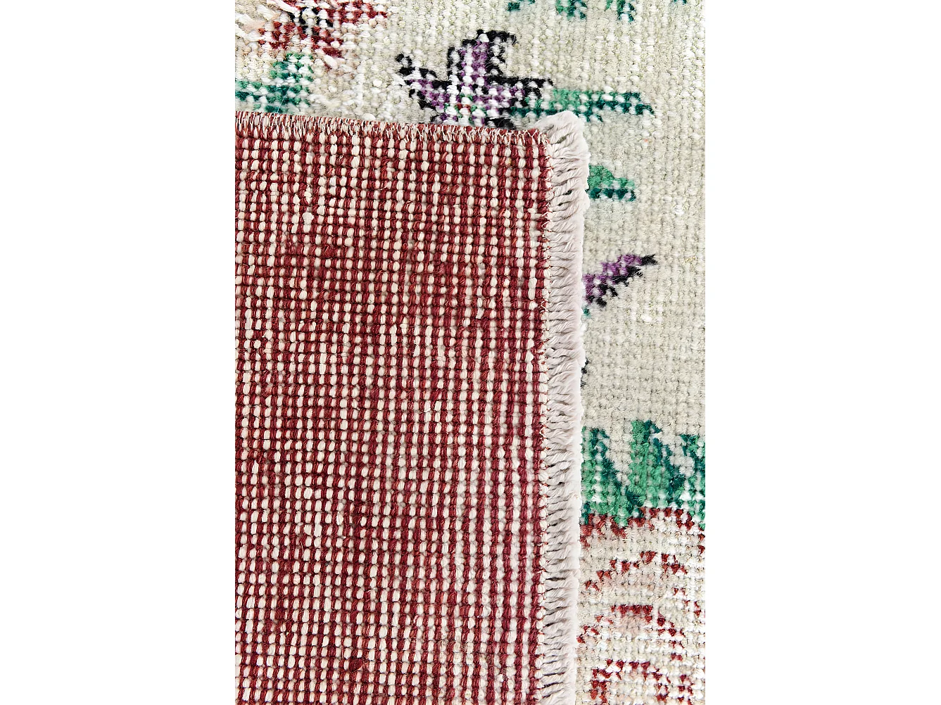 Tapis de laine 155x259 beige Ultra Vintage