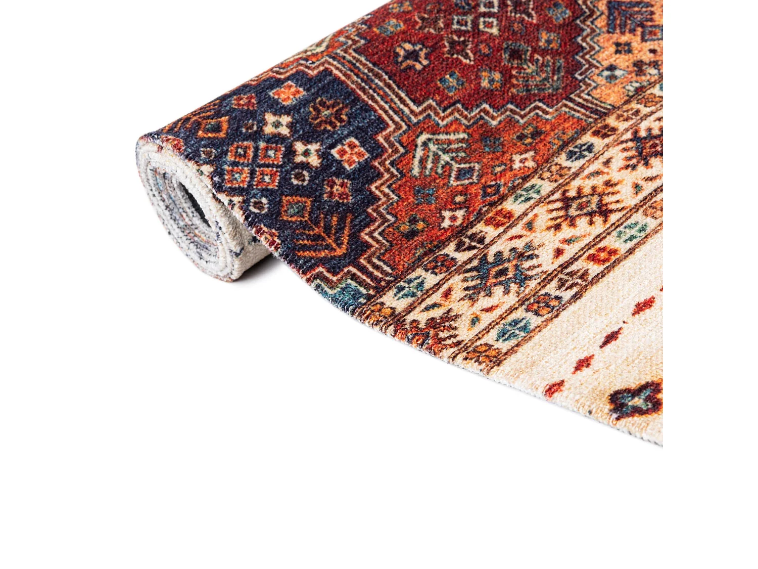 Tappeto 65x120 multicolore Kriens Maori