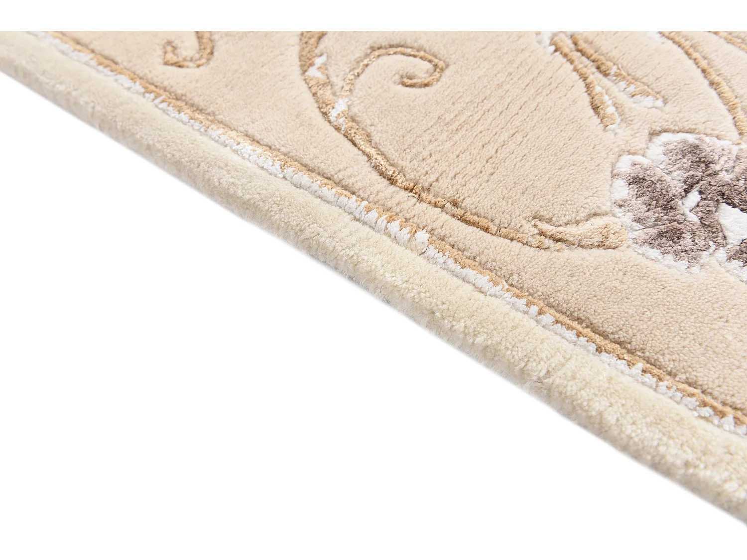 Wollteppich 91x152 Beige Darya