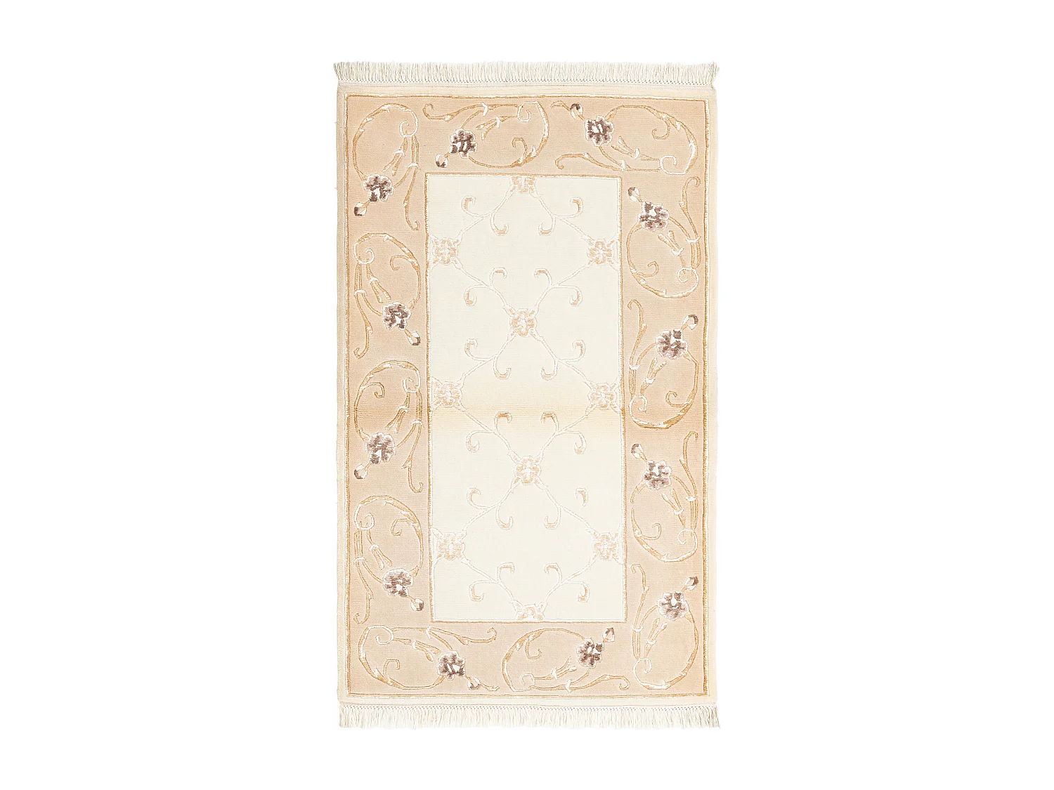 Tapis de laine 91x152 beige Darya